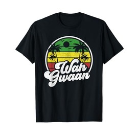 Wah Gwaan Vintage Jamaica Retro Jamaican What's Up Gift T-Shirt