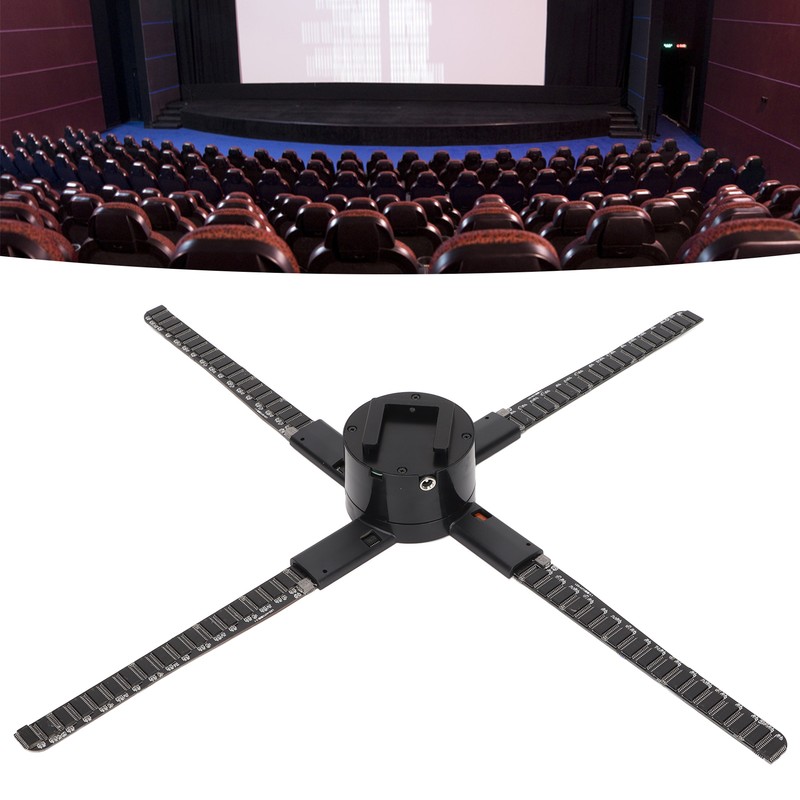 G552‑52 3D Holographic Advertising Machine 4 Blades 3D Hologram Fan