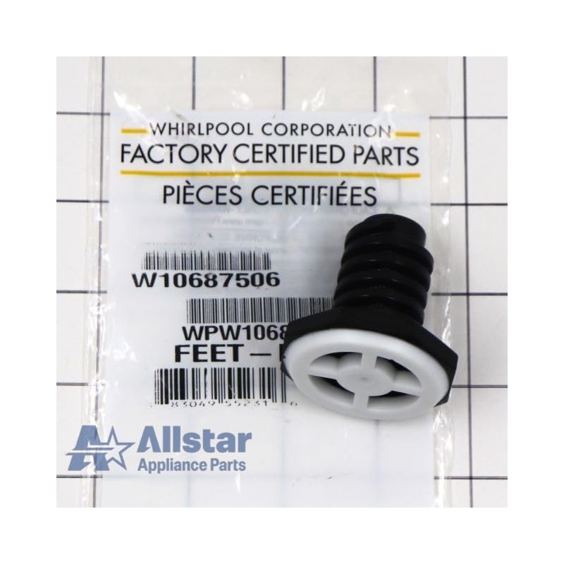 WPW10687506 Washing Machine Leveling Leg