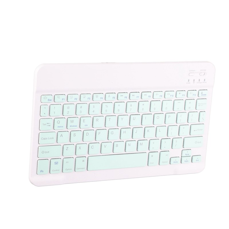 78 Key Wireless Bluetooth Keyboard 32.8ft Ergonomic Ultra Thin Silent