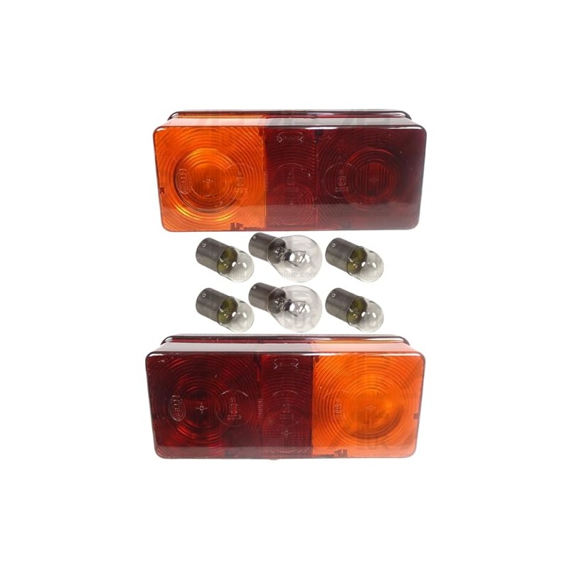 APUK Pair Rear Brake Lights Bulbs Replacement for Case International