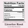 Organic Positively Botanicals Company, Licorice Root, Loose Leaf Botanical, 16
