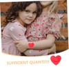KICHOUSE 25pcs Heart Shape Dressing Waterproof for Outdoor Care Sensitive