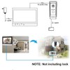 Wired Video Intercom System, Video Doorphone 9 Inches Monitor with