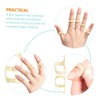 ULTECHNOVO 15pcs Finger Splint for Mallet Finger Protector for Fixation
