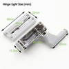 SEAFRONT 10 Pieces Hinge LED Sensor Light for Cabinet Doors,