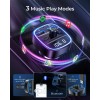 Lencent Fm Transmitter, Bluetooth Fm Transmitter Wireless Radio Adapte
