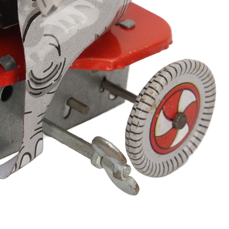 Elephant On Tricycle Tin Toy Retro Iron Handmade Elephant On