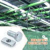 10 Pack Channel Nut and 1/2" x 15/16" Bolt for