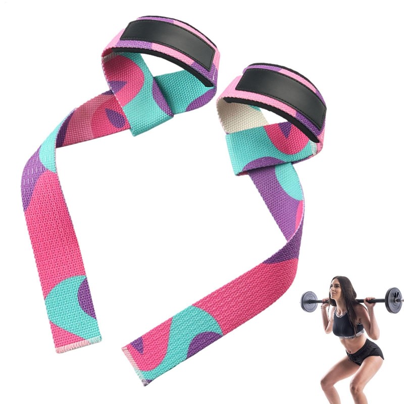 Lifting Wrist Strap, Nonslip Strength Training Grip Wraps For Pull-Up,