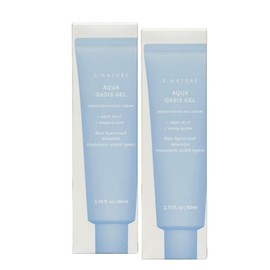 S-Nature Aqua Oasis Moisture Gel Cream 80ml x 2 / 에스네이처 아쿠아 오아시스 수분 젤크림 80ml 2개