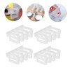 KICHOUSE 4sets Adjustable Refrigerator Dividers Expandable Drawer Separators for Organized