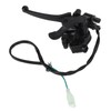 Thumb Throttle Cable with Dual Brake Lever Assy 22mm Aluminium