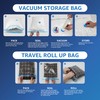 Simple Deluxe 8 Jumbo Space Saver Bags, Vacuum Seal Bags