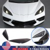 autopart2021 Smoked Black Front Headlight Headlamp Blackout Cover Trim For