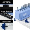 Comb Binding Machine, 21-Hole, 450 Sheets Capacity, Punch up to