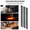 PATIKIL E52100 Steel Flat Bar, 5 Pcs 12" x 1