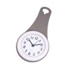 ORFOFE Waterproof Shower Clock Mute Bathroom Wall Clock Cups Digital