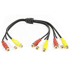 RCA to AV2 Distribution Cable (2 x Female to Female) AVF-YF