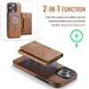 XYAJUANG Compatible with Iphone16 Pro Max，The 2 in 1 Detachable