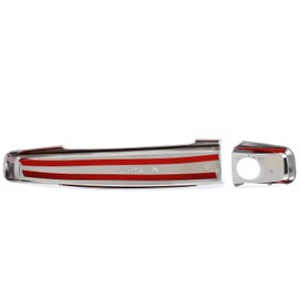 LUJUNTEC Door Handle Cover Compatible for Chevy Malibu 2013 2014 2015 for Cruze 09-15 for Sonic for Buick Encore Exterior ABS Molding Protector Trim (Chrome Plated)