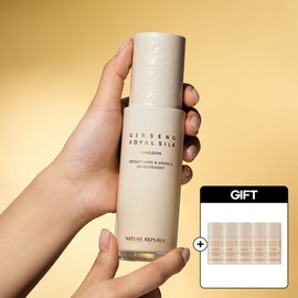 Nature Republic (현대Hmall)네이처리퍼블릭 진생 로얄 실크 에멀전 (미백 주름)+토너 30ml 증정 (Nature Republic) Ginseng Royal Silk Emulsion (Whitening Anti-Wrinkle) + Free 30ml Toner