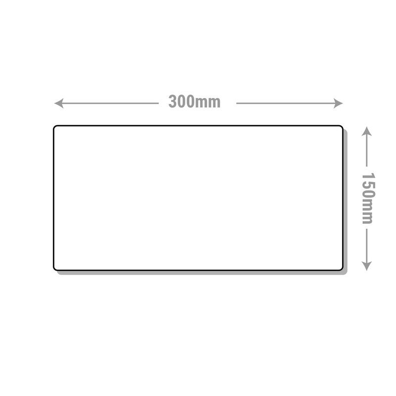 V Safety Exit Running Man Left 300 x 150 mm