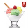 LAV Ice Cream Glass Bowl Set, Elegant Ice Cream Sundae