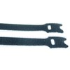 750 x Velcro Cable Ties 150 x 22 mm Black