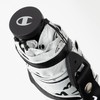 Champion CHU25MN55 Mini Folding Umbrella, Off-White, Logo Pattern, 21.7 inches