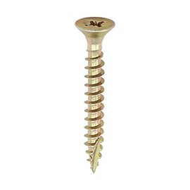 TIMCO Classic Multi-Purpose Screws - PZ - Double Countersunk - 3.5 x 30 - Gold - Box of 200