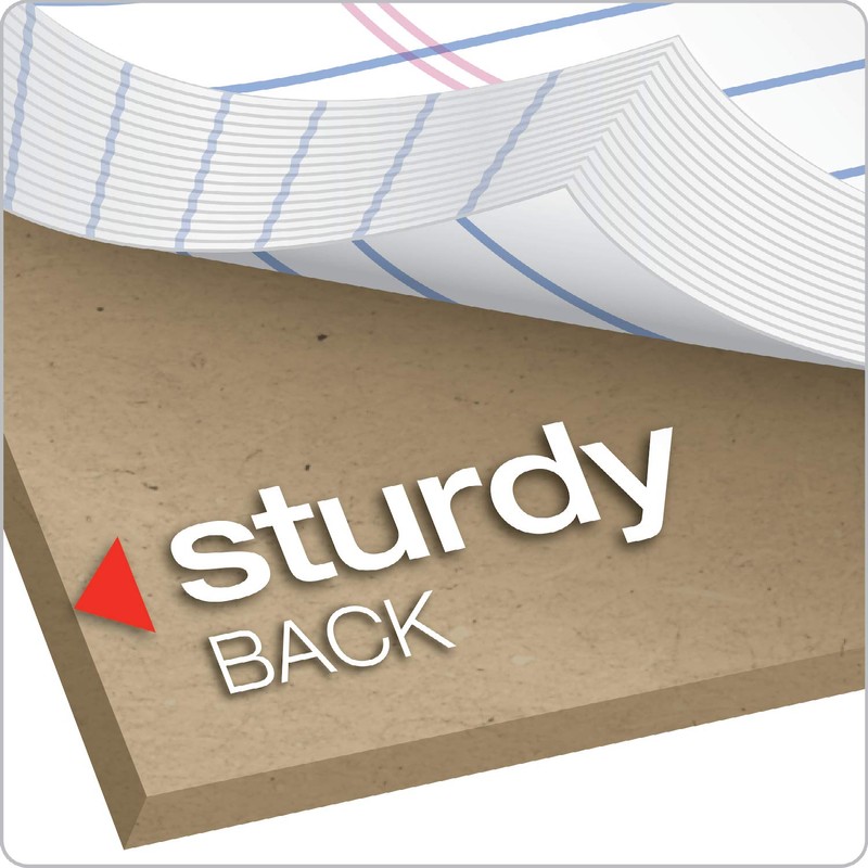 Ampad 20320 Perforated Writing Pad, 8 1/2 x 11 3/4,