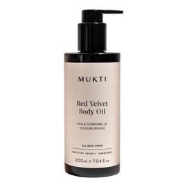 MUKTI Red Velvet Body Oil, 200ml