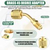 Mudder 21 Pcs A2L R32 R454B HVAC Adapter Kit, 1/4"