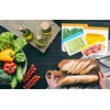 Ozchillon 12 Pack Reusable PEVA Storage Bags – BPA-Free Freezer,