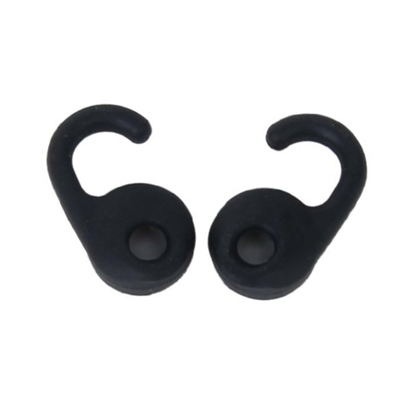 KONTONTY Ear Hook Ear Bud Gels Set Black Accessory Kit