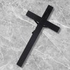 VINETEN Cross | Crucifix Wall Cross | Handmade Black Gold