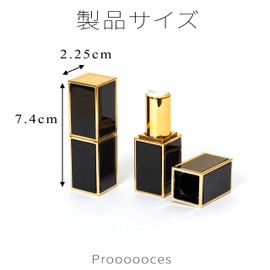 Lip Case, Lip Balm Container, Set of 3, Lipstick Tube, Lip Container, Lip Balm Tube, Lipstick Tube, Handmade DIY Refill, Empty Bottle, Lipstick, Handmade Cosmetic Containers, 3