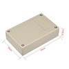 Sourcing Map Pack of 10 Electronic DIY Junction Box Plastic