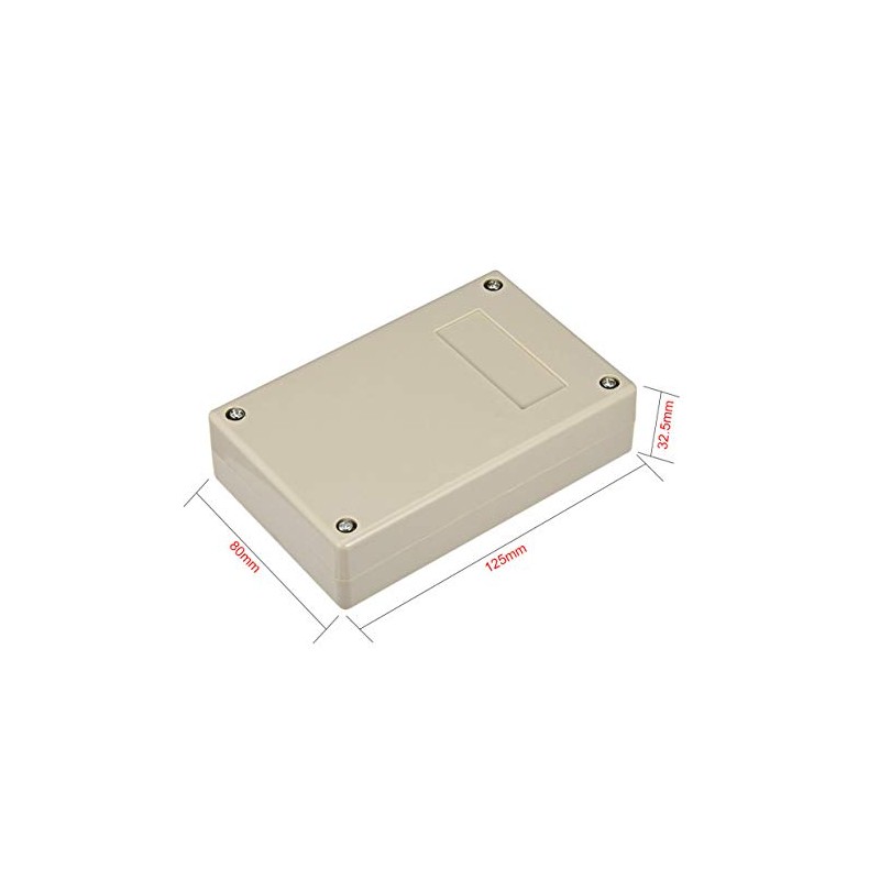 Sourcing Map Pack of 10 Electronic DIY Junction Box Plastic