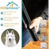 FURemover Original Pet Hair Rubber Broom with Squeegee, with 58”
