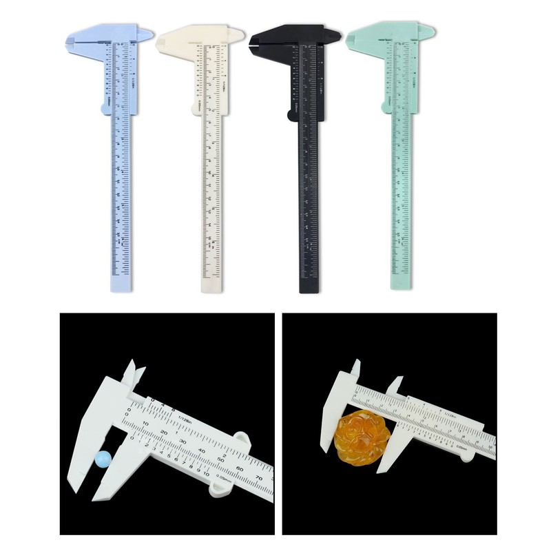 Set of 4 Ofkpo 150 mm Plastic Calliper