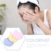 3pcs Round Cleansing Pads Reusable Cotton Pads Blending Sponges for