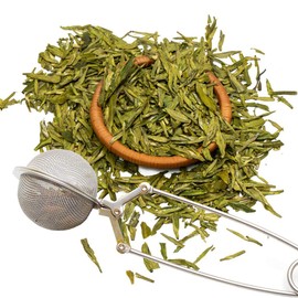 6 Pack Snap Ball Tea Strainer with Long Handle for Loose Tea Leaves and Mulling Spices | Stainless Steel Strainer | Perfect Pincer | Tea Ball Infuser | Tea Filter Tong by BestofTech