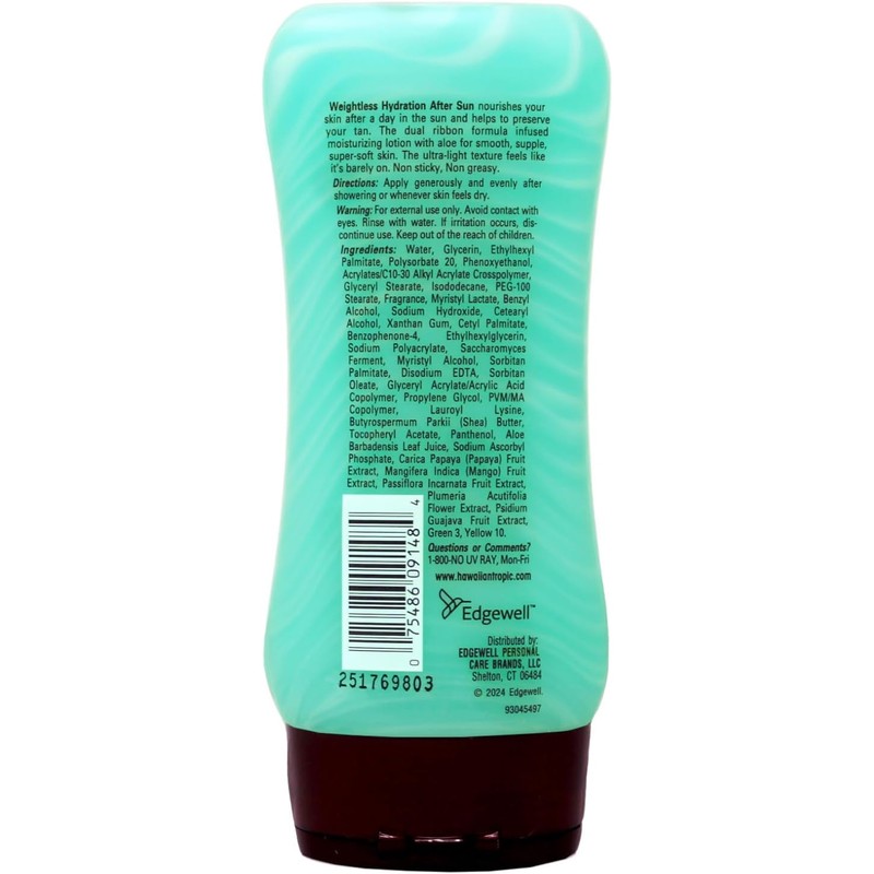 Hawaiian Tropic Silk Hydration After Sun Lotion 6oz Paquete de