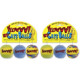 Yeowww My Cats Balls, 3 Balls per Pack
