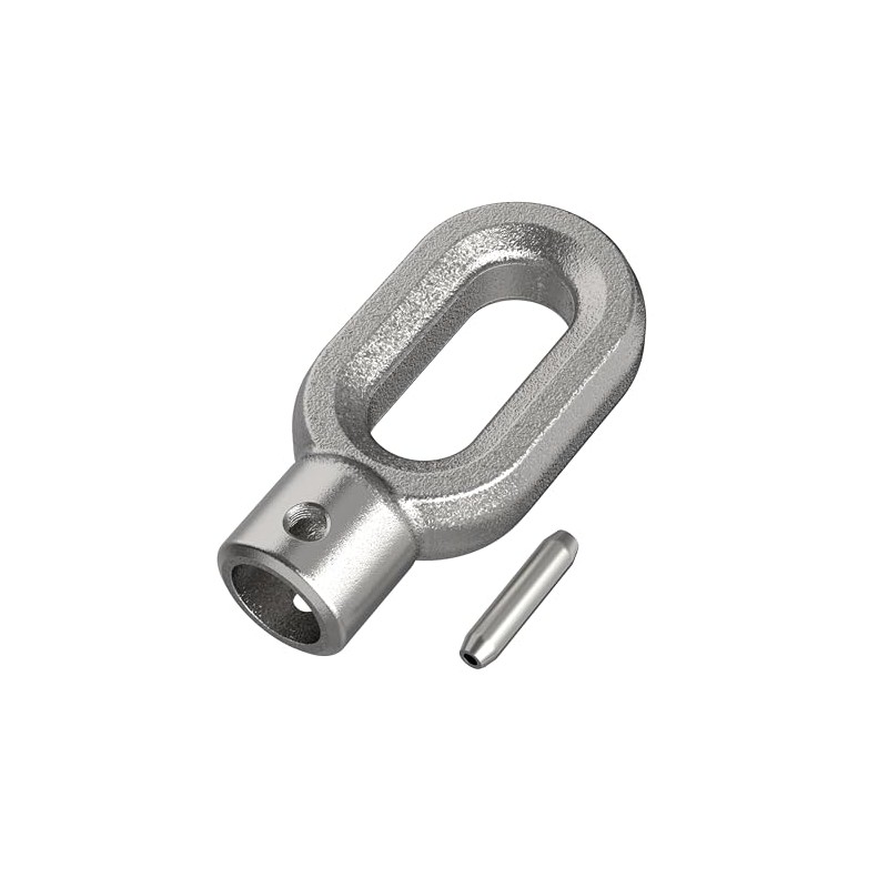 Awning Eyelet Made of High-Quality Die-Cast Zinc 10 mm -