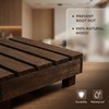 TXJCNONE Wood Indoor Plant Holder Succulents Plant Pot Raiser Decorative
