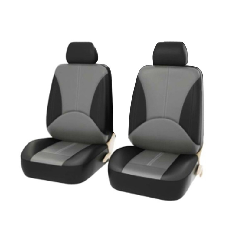 4 Pieces Car Seat Covers, Universal Breathable Leather Seat Protector