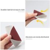 SPEEDWOX 30 Pcs Hook and Loop Triangle Sandpaper 240 Grit
